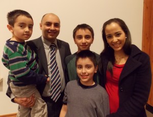 The Landázuri family