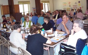 Fellowship at the United Reformed Church of Wellsburg, Iowa