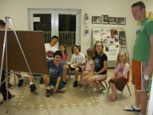 Family night at Trinity Reformed Church in Cape Coral, Florida