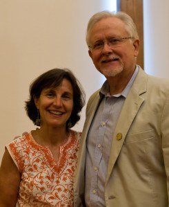 with pastor Dick Jones